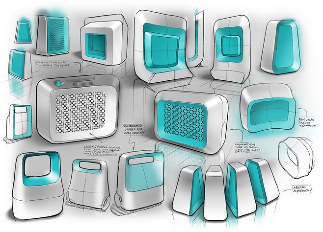 工業(yè)設(shè)計(jì)中的手繪草圖 產(chǎn)品設(shè)計(jì)的視覺(jué)基石